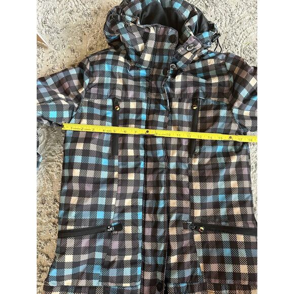 Funk ‘N’ Soul Women’s Ski Snowboard Plaid Jacket Sz. Small - Picture 6 of 15